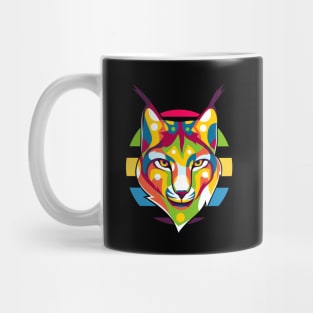 Lynx Portrait Mug